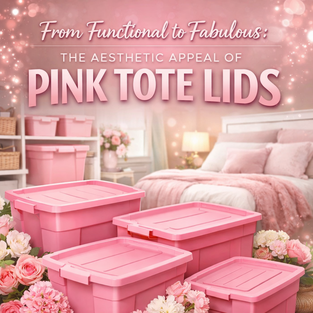 Pink tote lids have become more than just a practical accessory. They've morphed into symbols of self-expression and creativity